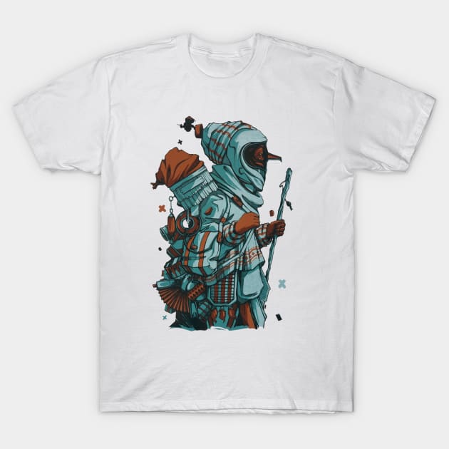 Native Walker T-Shirt by cwtu26